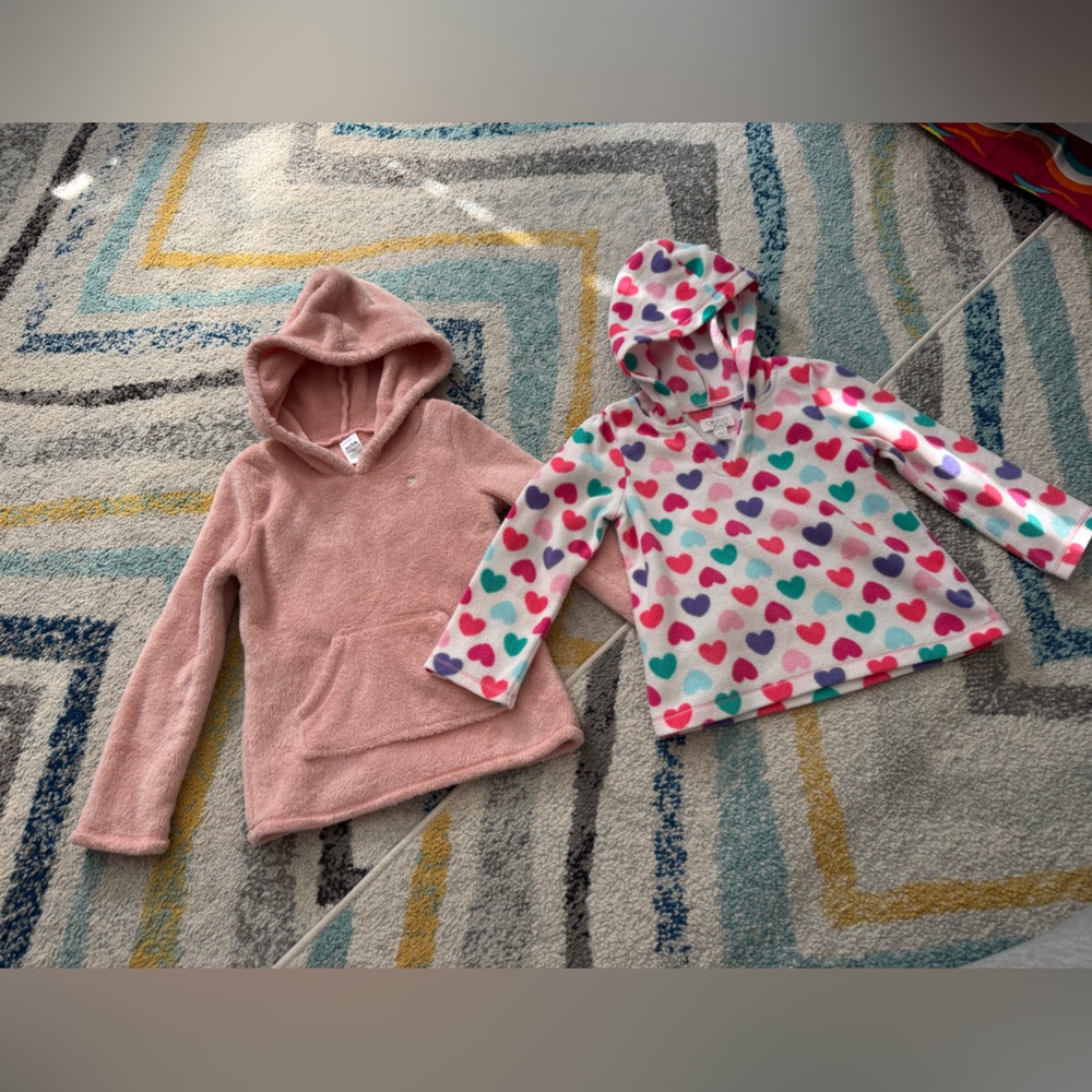 4/5T hoodies carters 1989 place pink hearts
